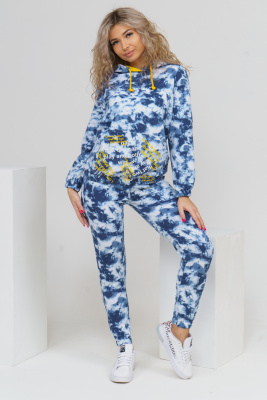 Костюм 36512 синий